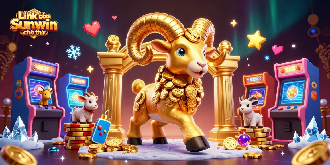 Experience gaming excitement with Link vào Sunwin chính thức featuring vibrant 3D illustration.